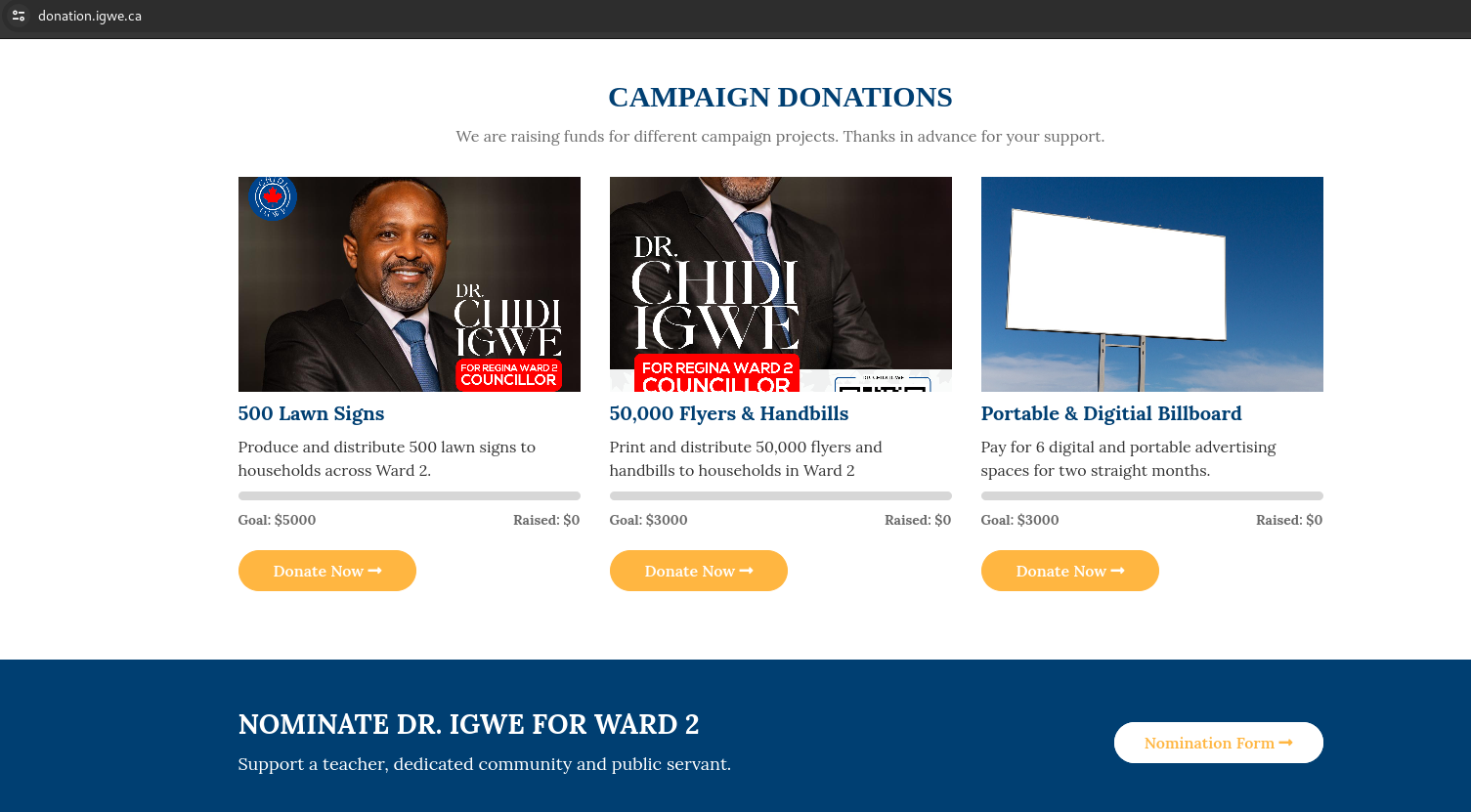 Campaign Fundraising